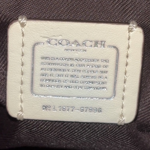 Coach 2018 Swagger 15 with ombre rivets Satchel w/ matching Wallet EUC - Picture 13 of 17